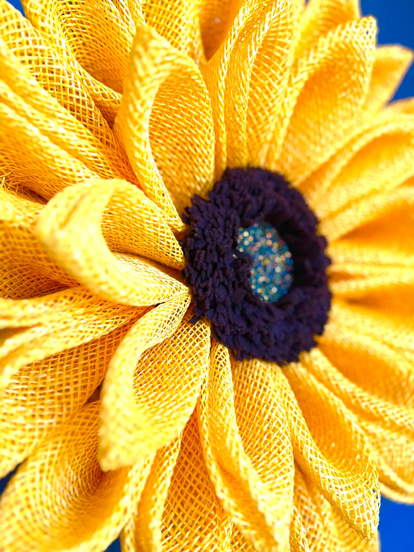 Yellow Sunflower Wreath with Leaves Sunflower Door Decoration for Front Door Flower Wreath Summertime Wreath Lanai Decor